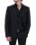 Marynarka męska czarna gładka slim fit – elegancka klasyka
