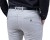 Spodnie męskie Slim Fit szare – widok z tyłu