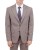 Marynarka męska jasny brąz Slim Fit – przód
