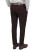Spodnie męskie brązowe slim fit – stylizacja tył