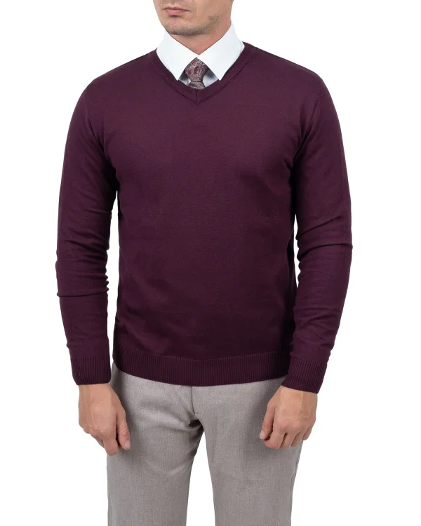 sweter-meskie-w-serek-klsayczny-bordowy-5.jpg