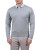 sweter męski szary w serek przód elegancko