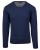 sweter męski granatowy w serek - przód