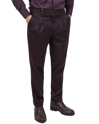 spodnie-eleganckie-meskie-wysoki-stan-brazowe-gladkie-w-kant-7.jpg