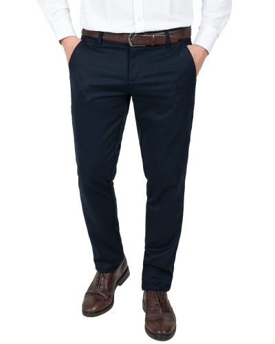 Spodnie męskie granatowe Comfort Fit