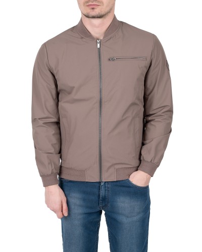 Kurtka przejściowa bomberka męska beżowa