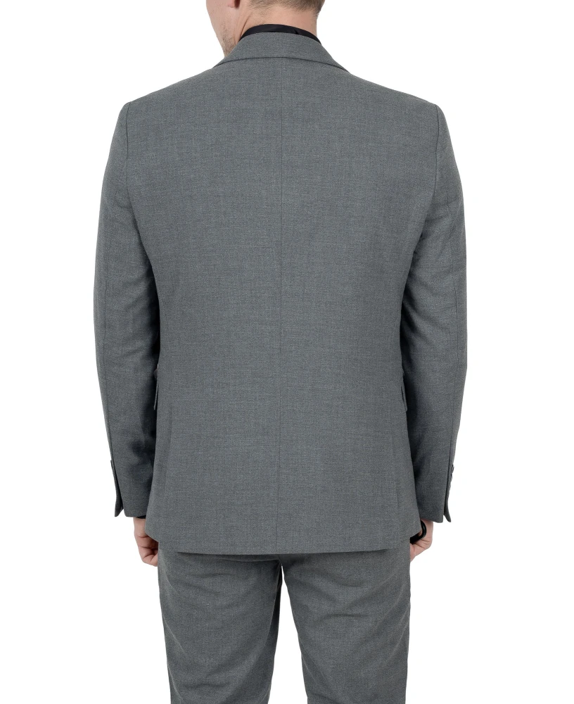 tył marynarki szarej męskiej