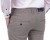 spodnie szarobeżowe melanż slim fit tył kieszenie detail, Szafler