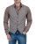 Kamizelka męska w pepitkę z jeansami - stylizacja smart casual, Szafler