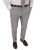 Spodnie męskie jasne szare bez kantów Slim Fit - cała sylwetka, Szafler