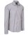 Ciemnobeżowa koszula Slim Fit - widok z boku, dopasowany krój, Szafler