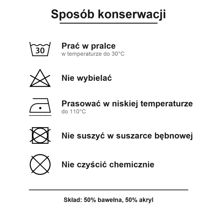 Sposób prania - sweter męski jasnobrązowy gładki z kontrastowym ściągaczem, Szafler