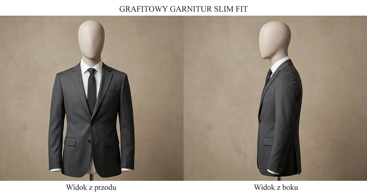 jak dobrać rozmiar garnituru slim fit online Szafler