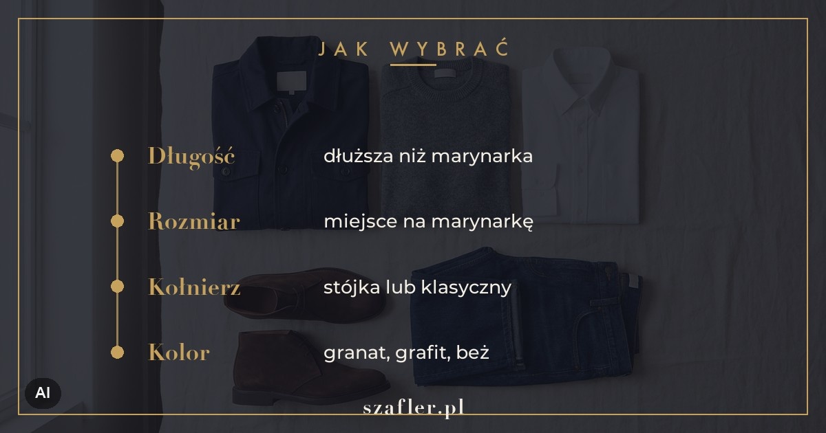 Jak dobrać kurtkę do garnituru - długość, rozmiar, kołnierz i kolor