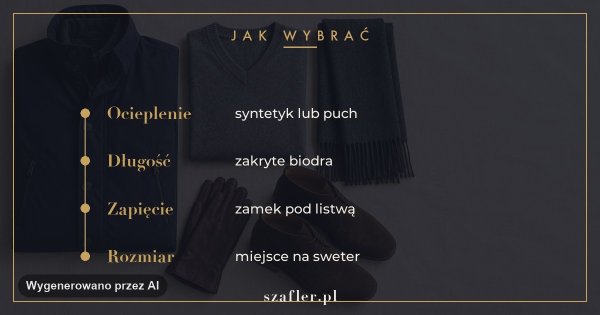 Jak wybrać kurtkę zimową - ocieplenie, długość, zapięcie i rozmiar