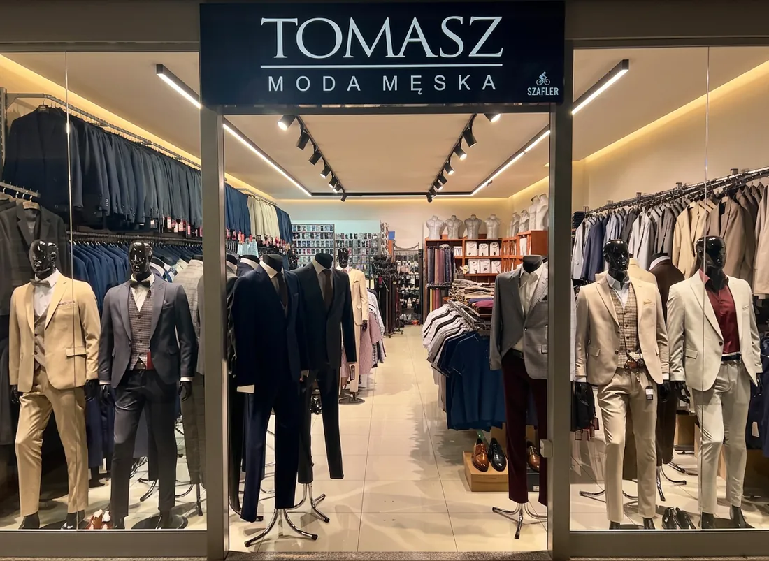 Sklep TOMASZ Moda Męska w Jarosławiu, Centrum Handlowe Karuzela