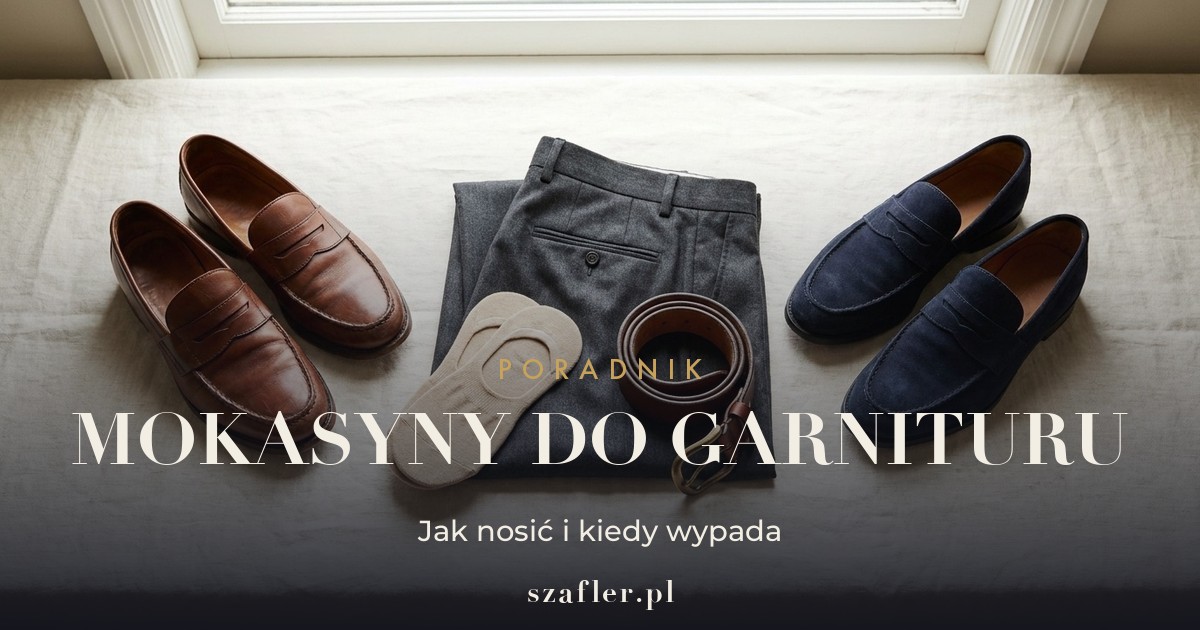 Mokasyny do garnituru - jak nosić i kiedy wypada